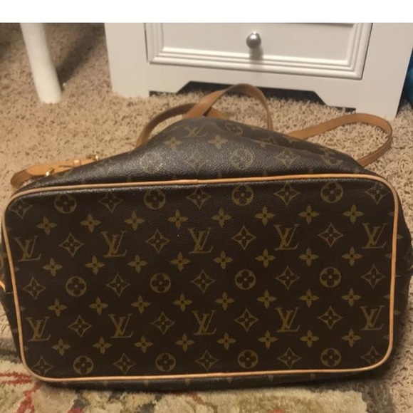 Louis Vuitton Monogram Canvas Brown and Tan Tote Palermo GM - Picture 5 of 8